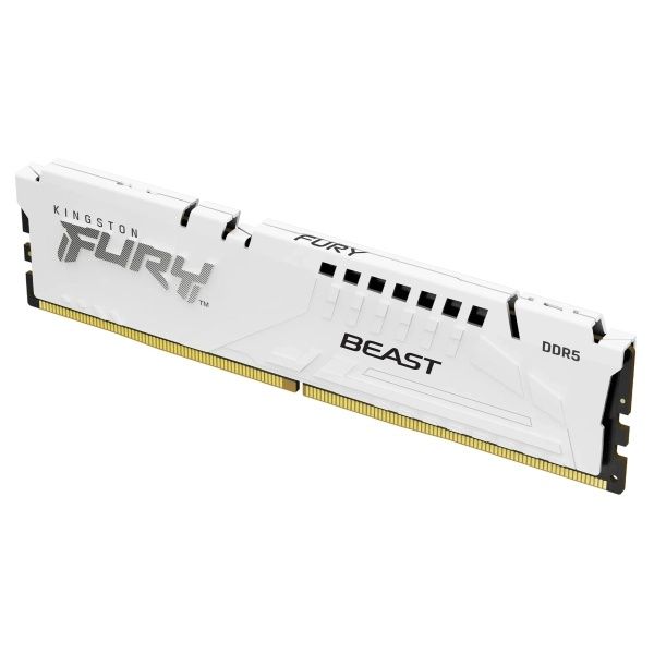 Модуль Памяти Kingston FURY Beast White DDR5-5600 16GB KF556C36BWE-16