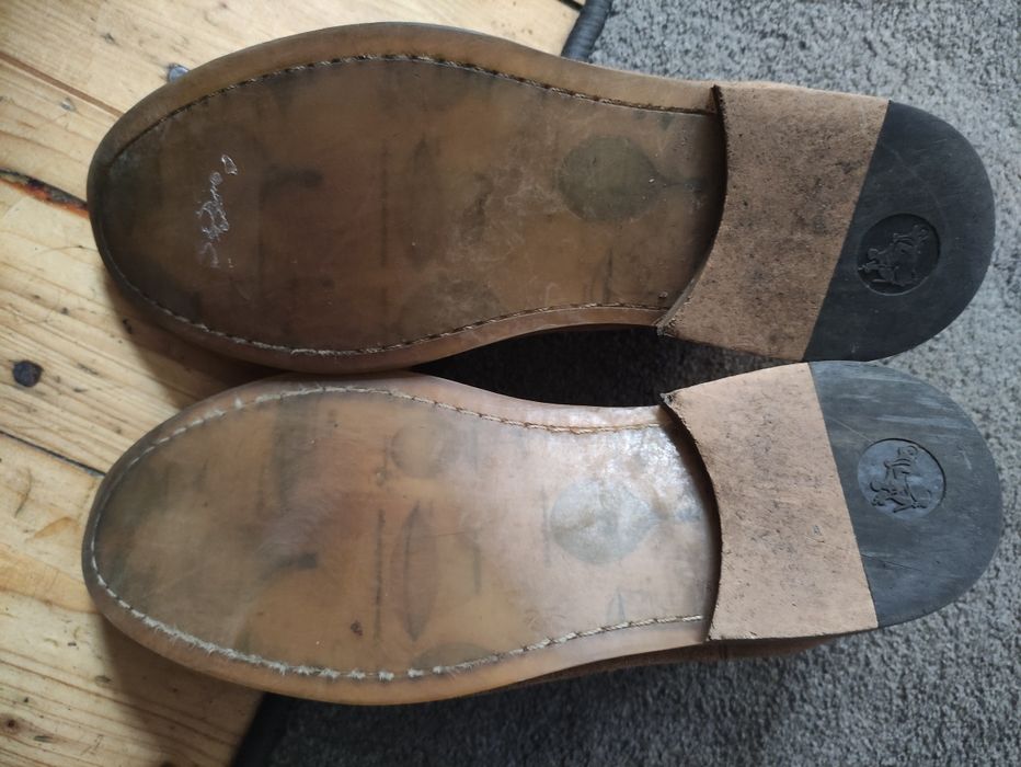 Simon Carter buty męskie, mokasyny skórzane 43.5