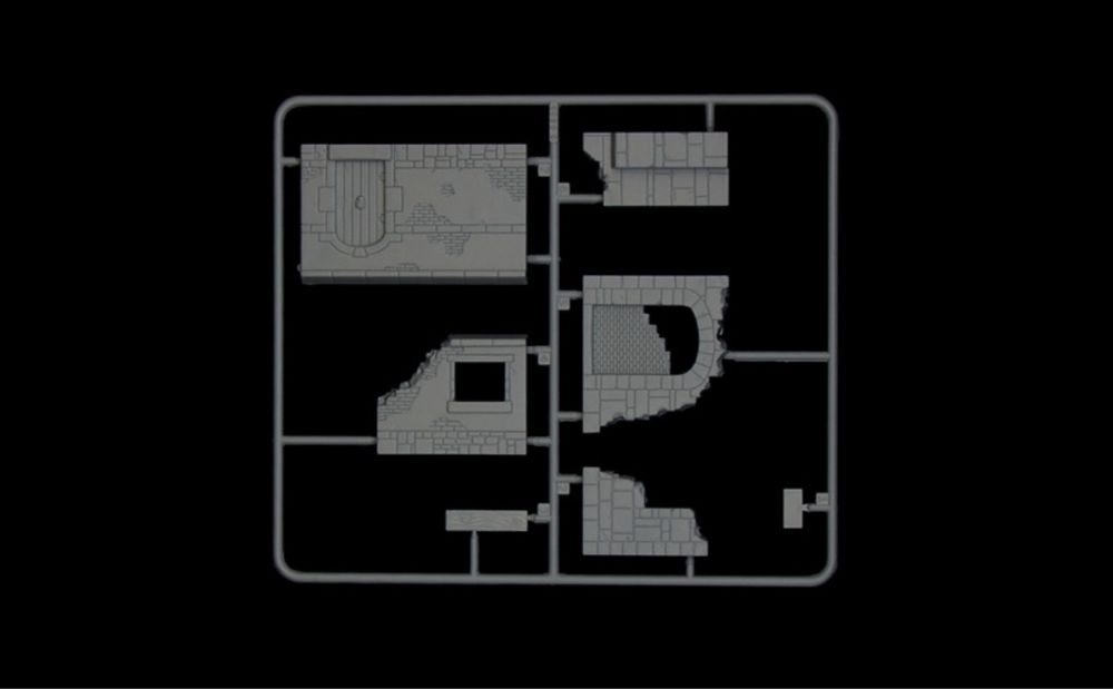 model 1:72 WWII Walls and Ruins II 6090 italeri