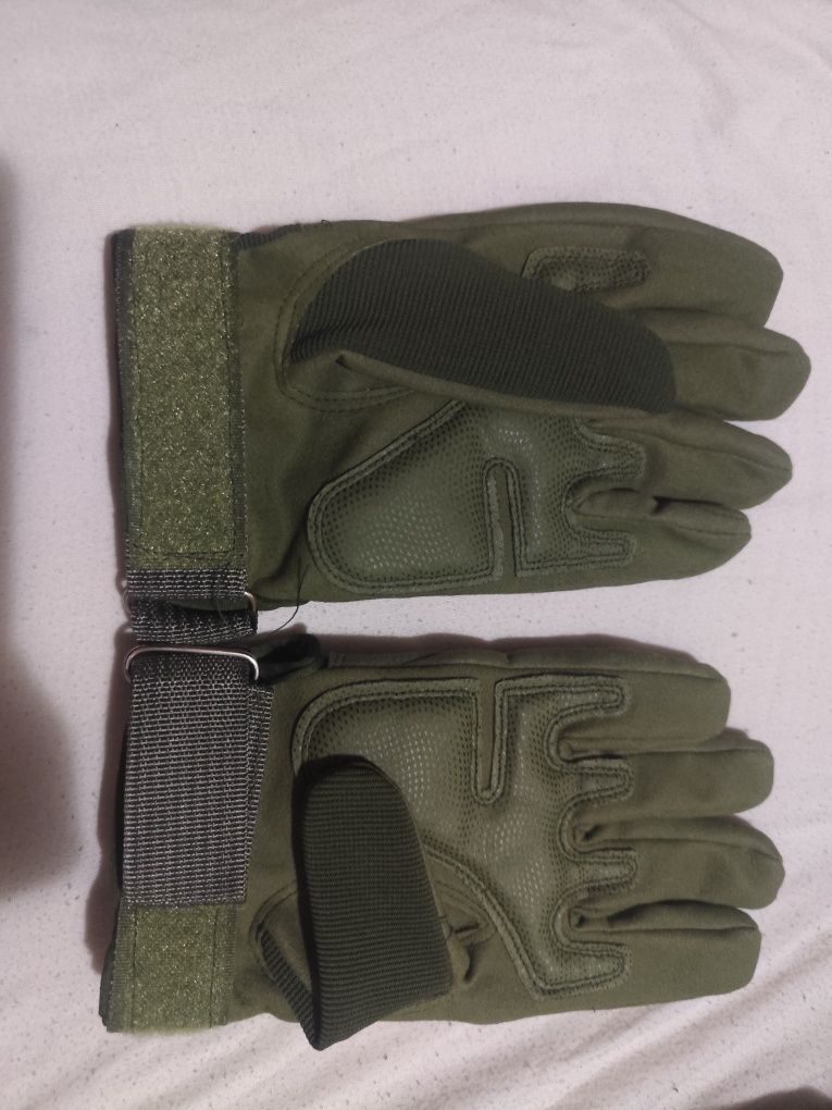 Luvas táticas verdes