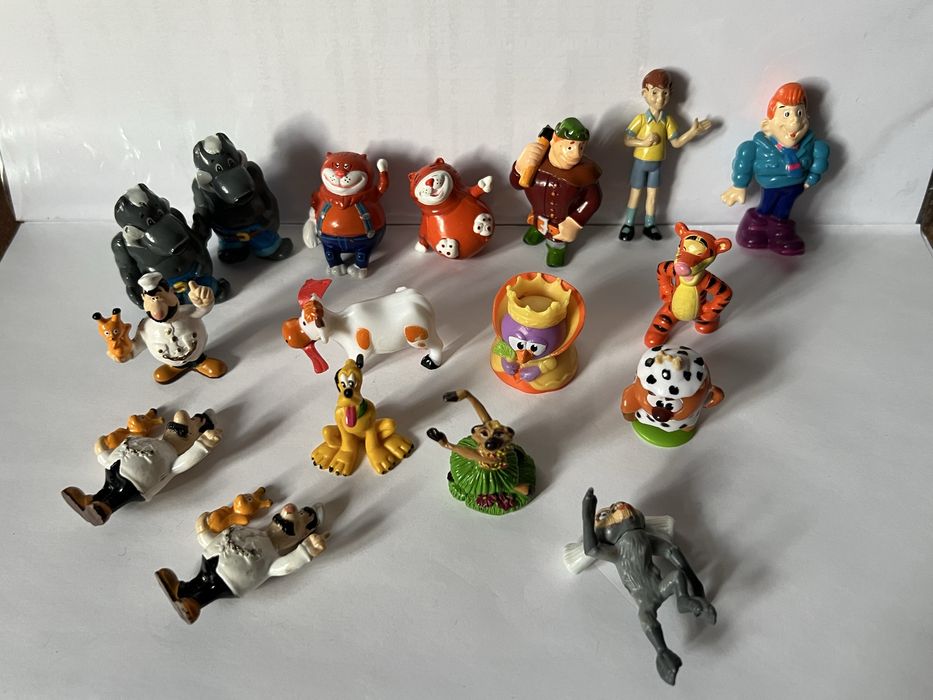 Старі кіндери, частина 2 - тварини, мультфільми, машинки