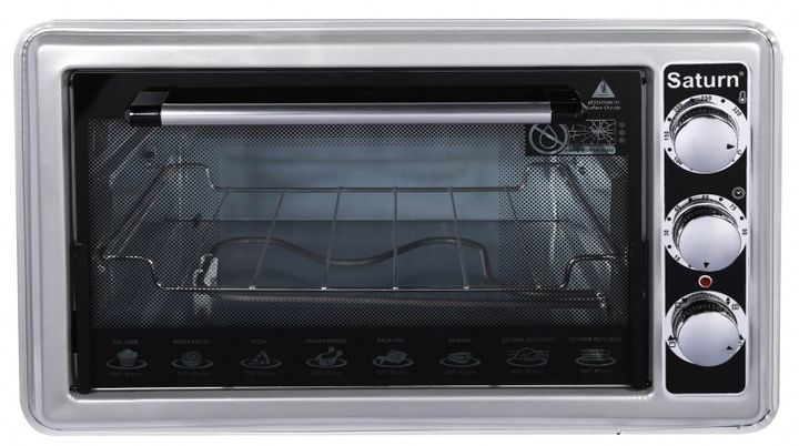 Електрична піч SATURN ST-EC1076 Grey