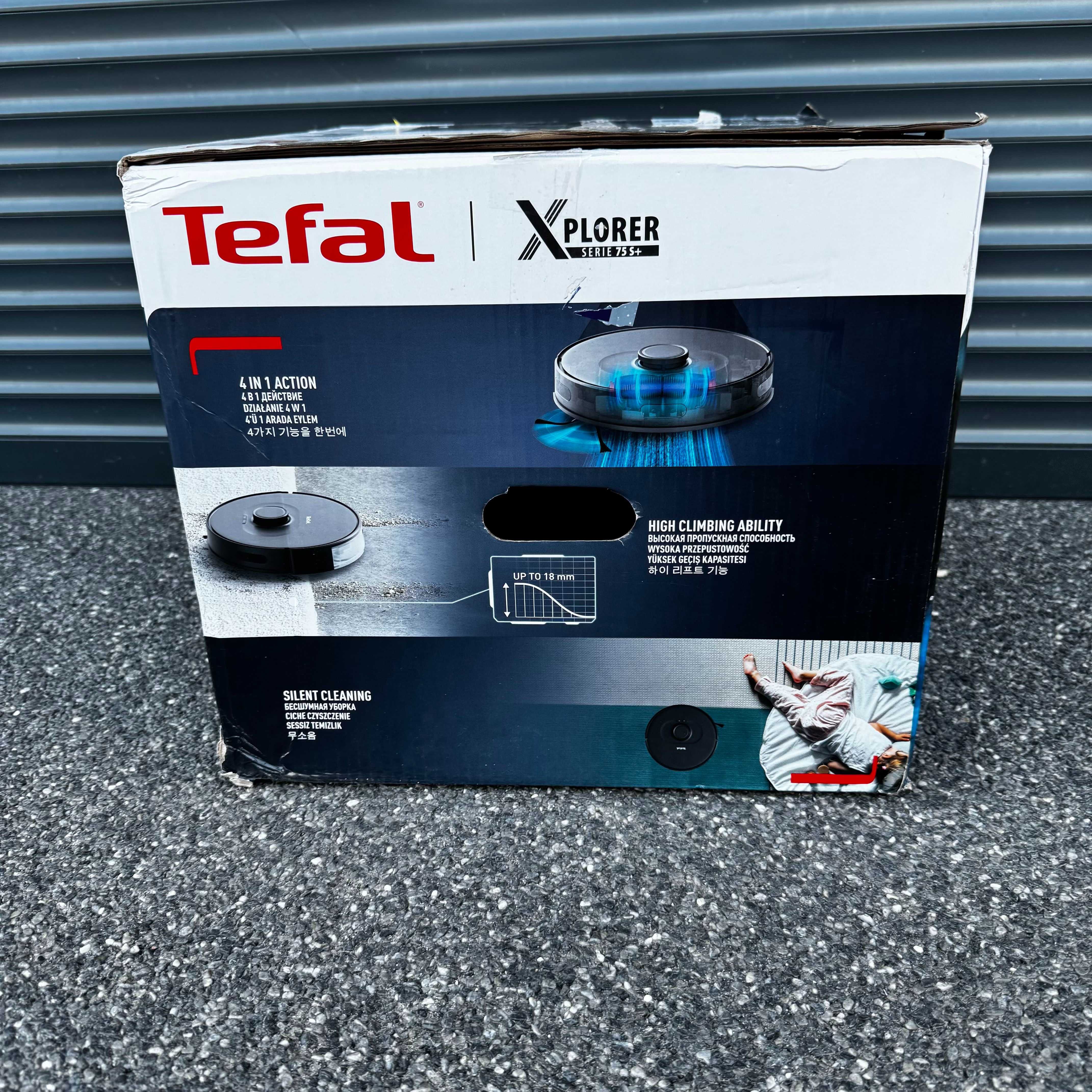 Robot Sprzątający Tefal X PLORER 75s+ | Nowy | Gwarancja 2 lata |