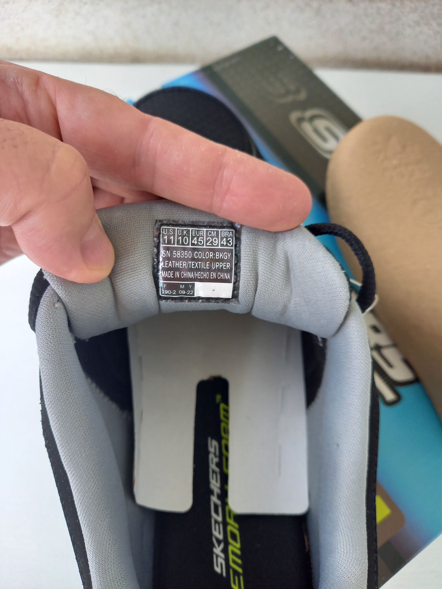 100%ОРИГИНАЛ! Кожа! Кросівки Skechers Verse - Flash Point р. 45. New!