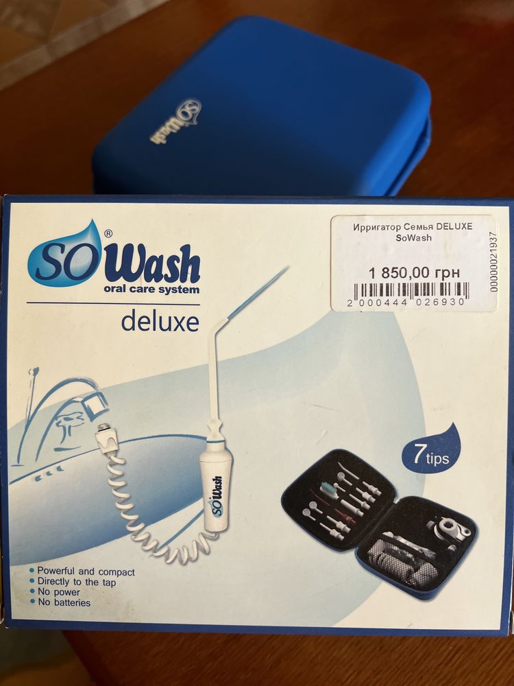 Іригатор So wash Deluxe Italy
