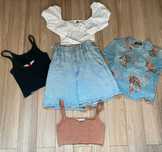 шорти zara та топи S