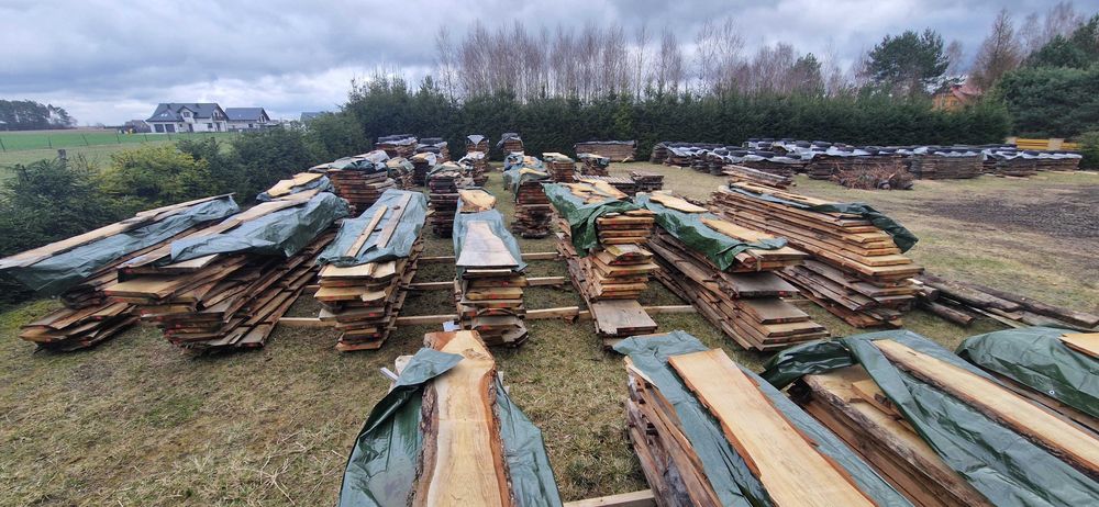 Tarcica Dąb, deski, drewno , szerokości  pow 50 cm