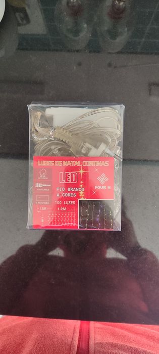 Luzes de Natal para janela