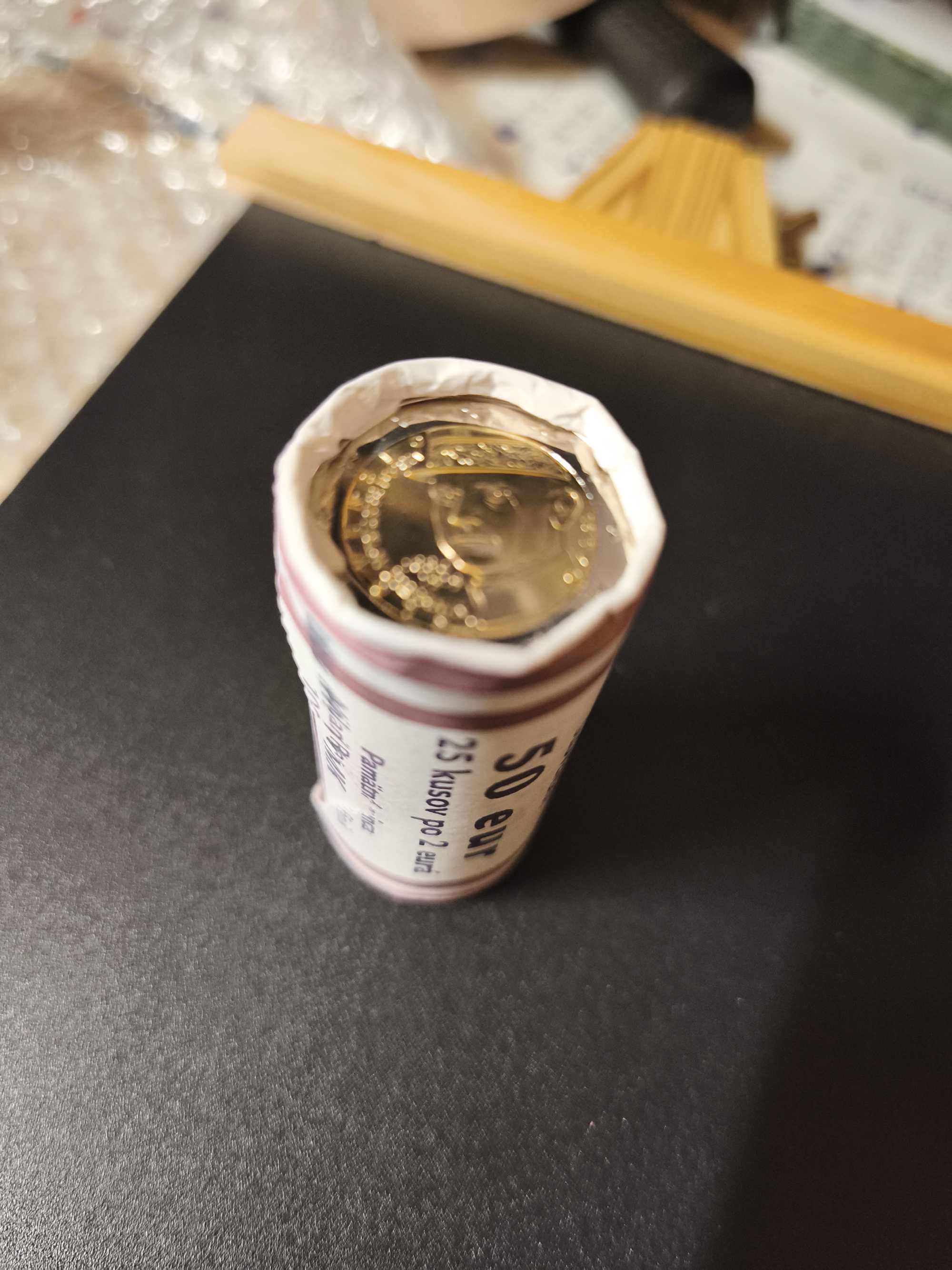 rolo moedas 2€ eslovaquia Štefánik 2019