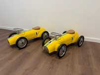 Andador/Carro Amarelo Vintage