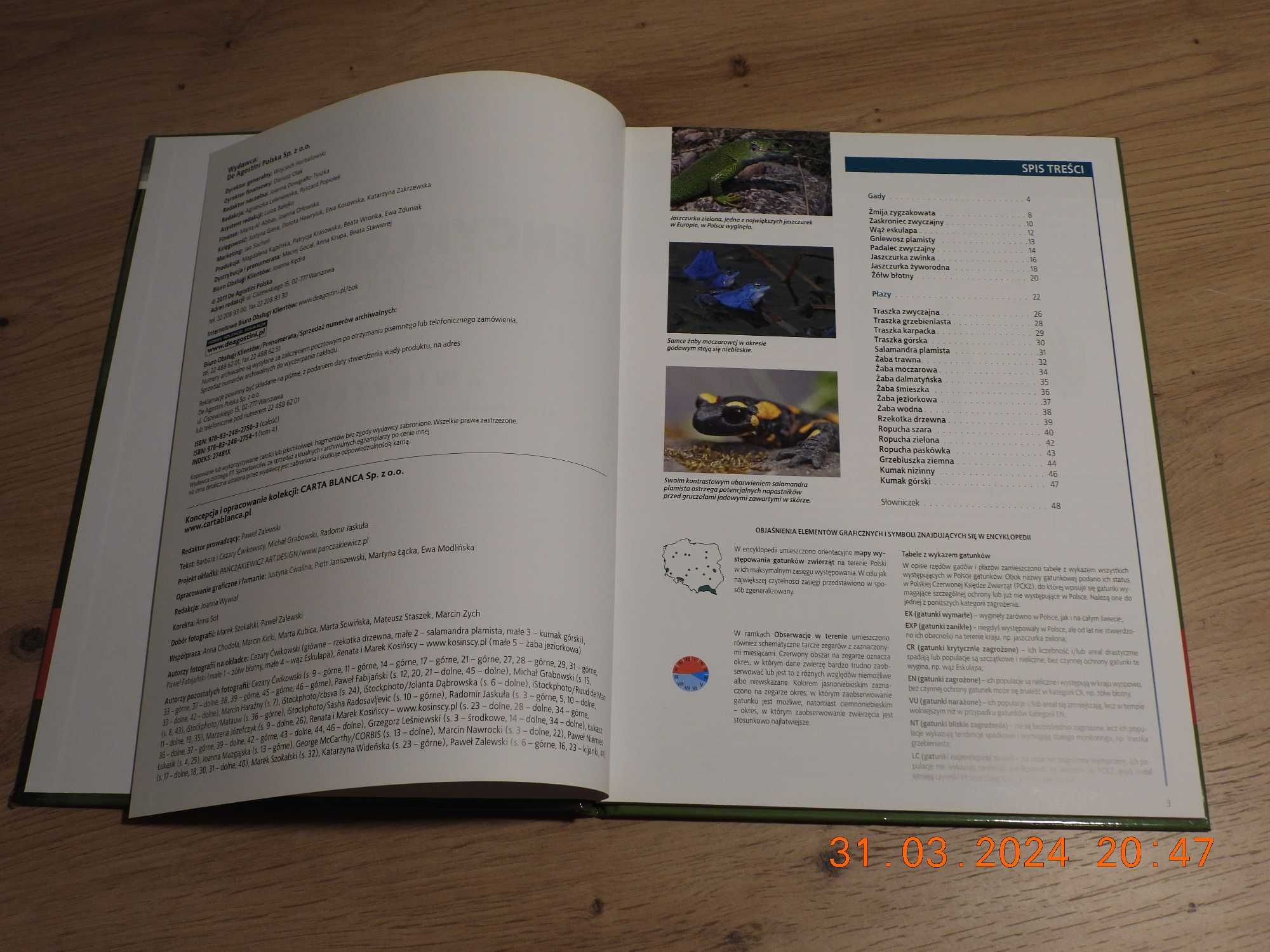 Encyklopedia Przyrody - Tom 4 Zwierzęta - Gady i Płazy