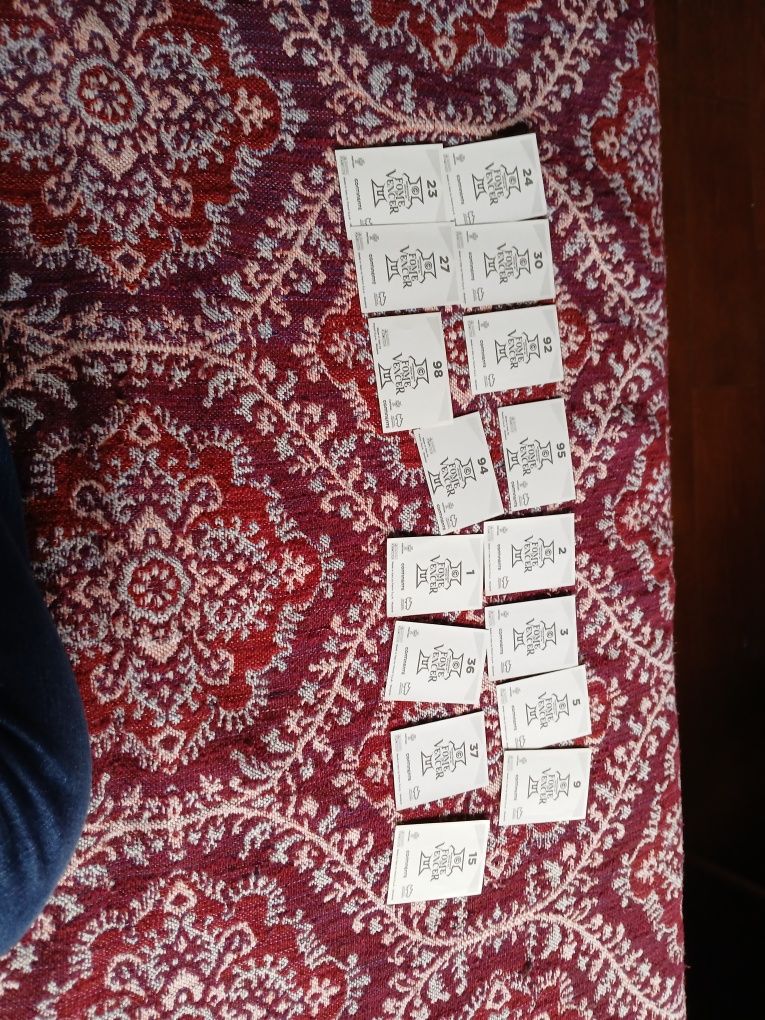 Vendo cromos fome de vencer da selecção