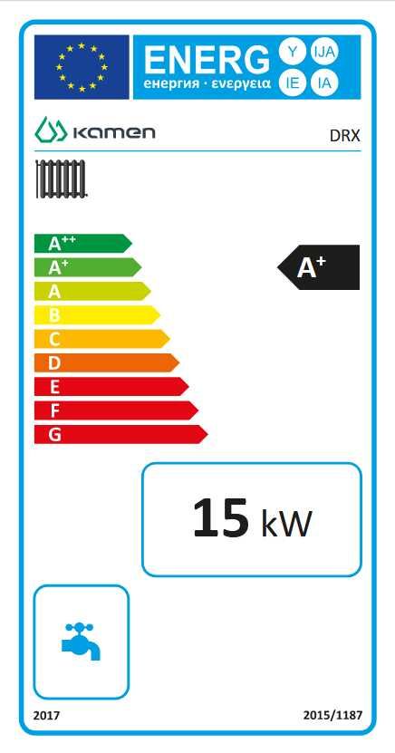 Kocioł piec na drewno Kamen DRX 15 kW spełnia warunki dotacji