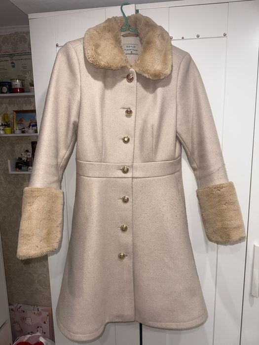 Длиное пальто почти как платье