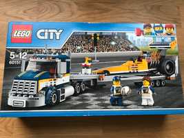 LEGO City 60151 Transporter dragsterów