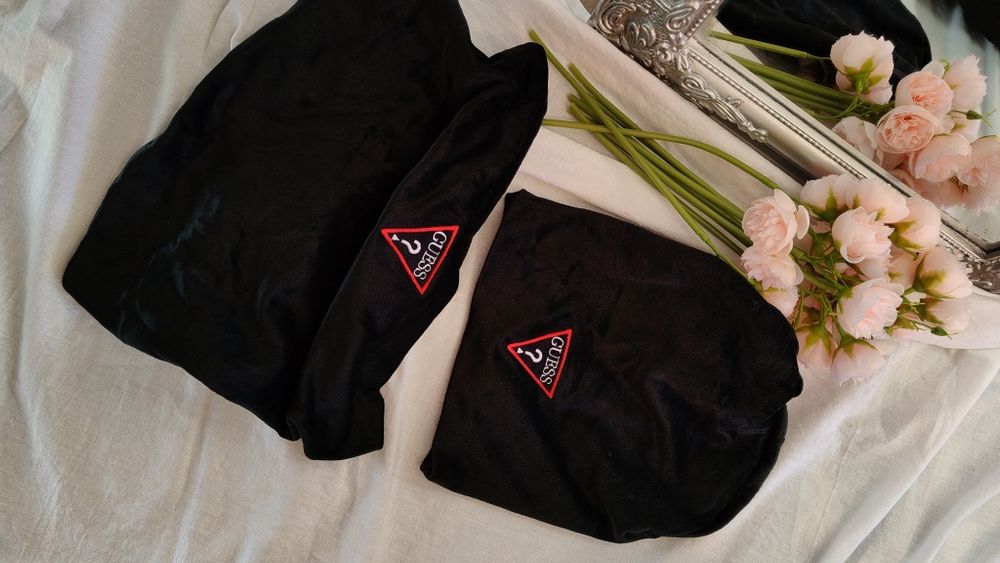 Gg komplet welurowy czapka plus komin