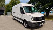 Volkswagen Crafter  VW CRAFTER MAXI 2016 • NOWY MOTOR, klima, sprawny, piękny, zdrowy