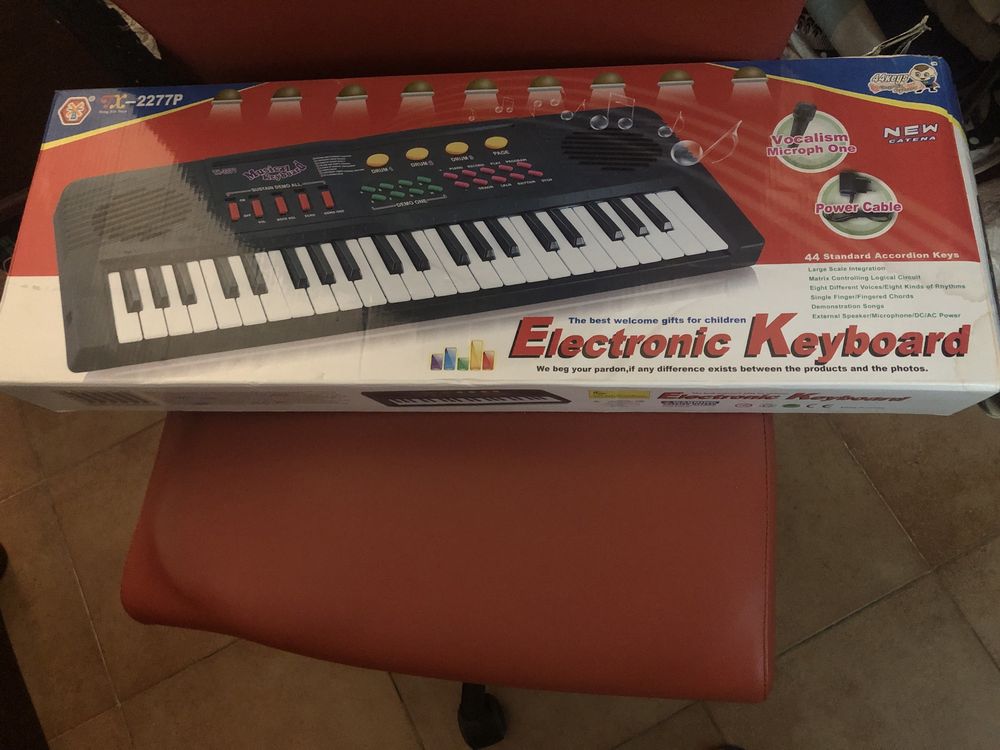 Vendo teclado eletronico