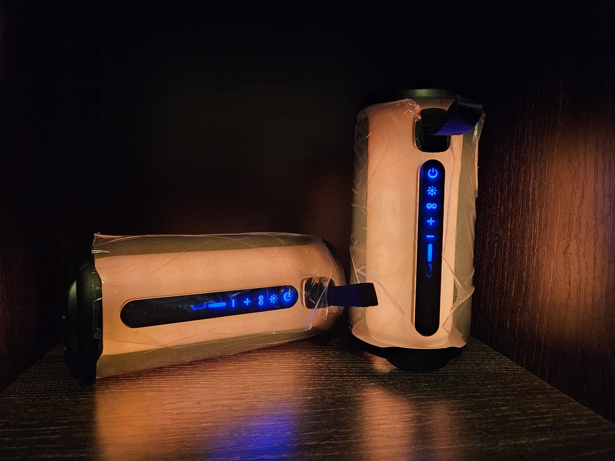 GŁOŚNIK BLUETOOTH x2 Kolumny Audio USB Akumulator Aux Boombox Wieża