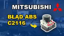 Naprawa pompy pompa ABS Mitsubishi Lancer ASX Outlander C2116