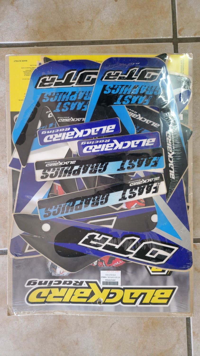 Kit autocolantes e capa banco DTR 125