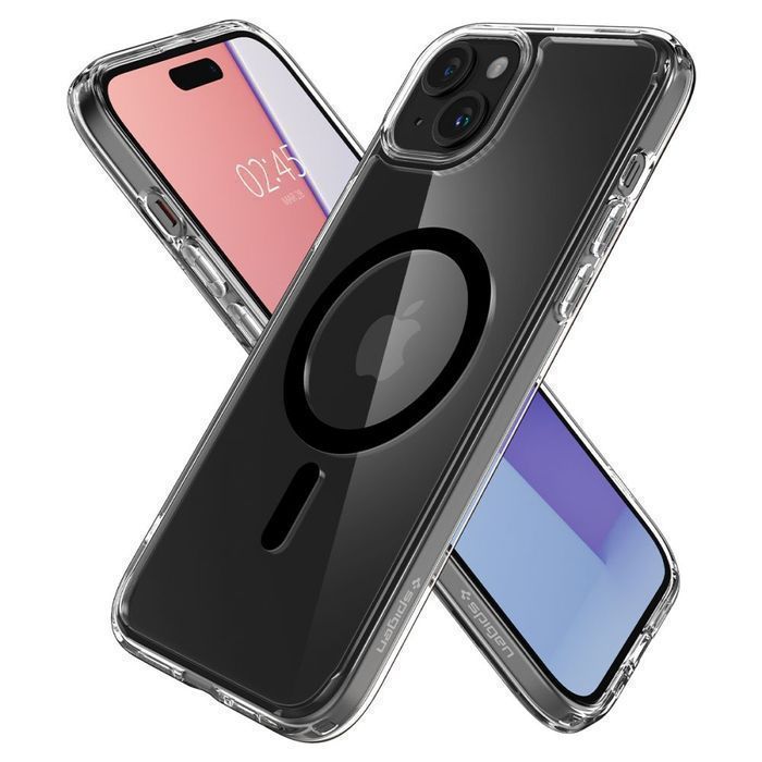 Etui Spigen Ultra Hybrid MagSafe do iPhone 15- Czarny