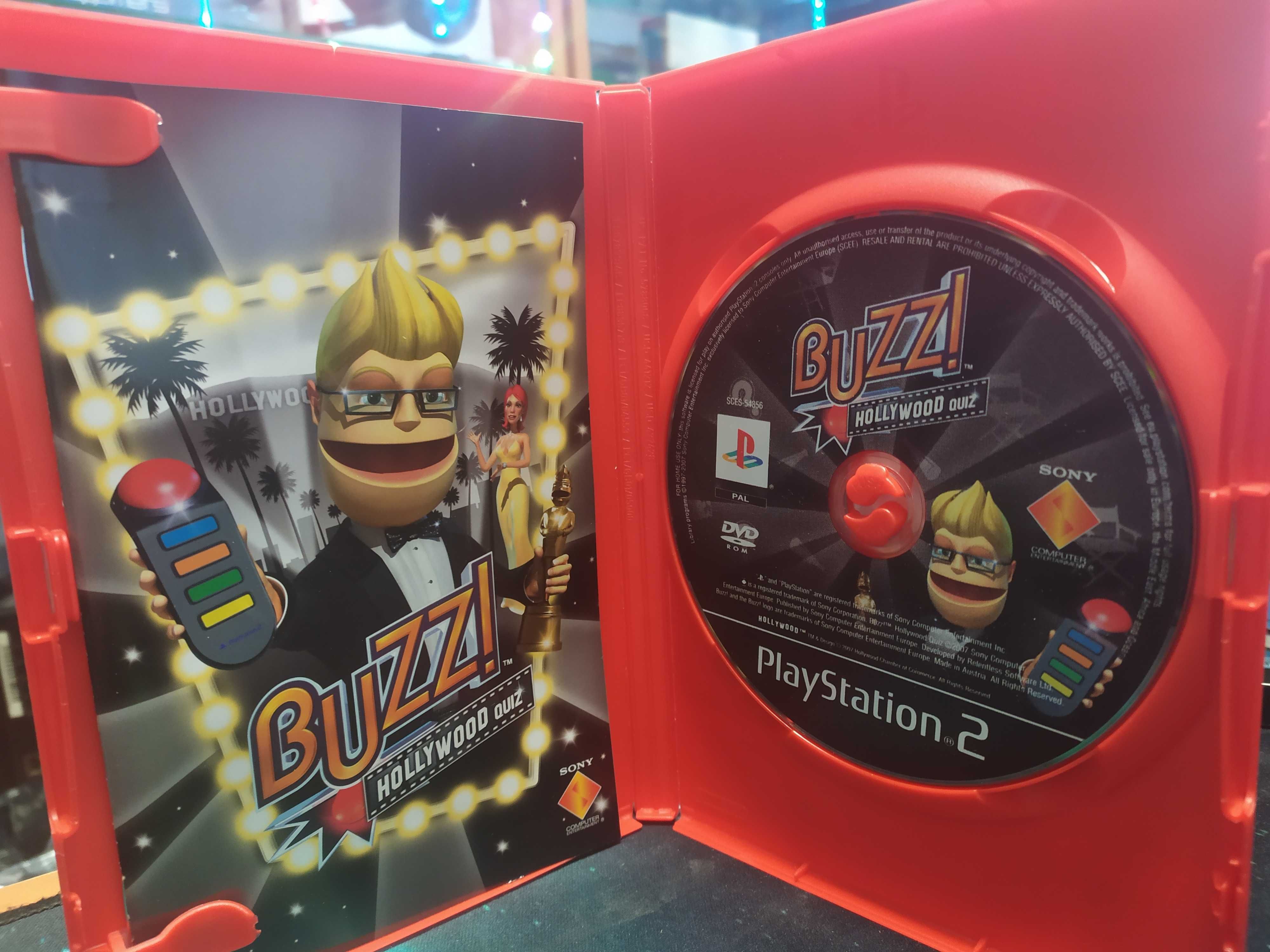Buzz! The Hollywood Quiz PS2 Sklep Wysyłka Wymiana