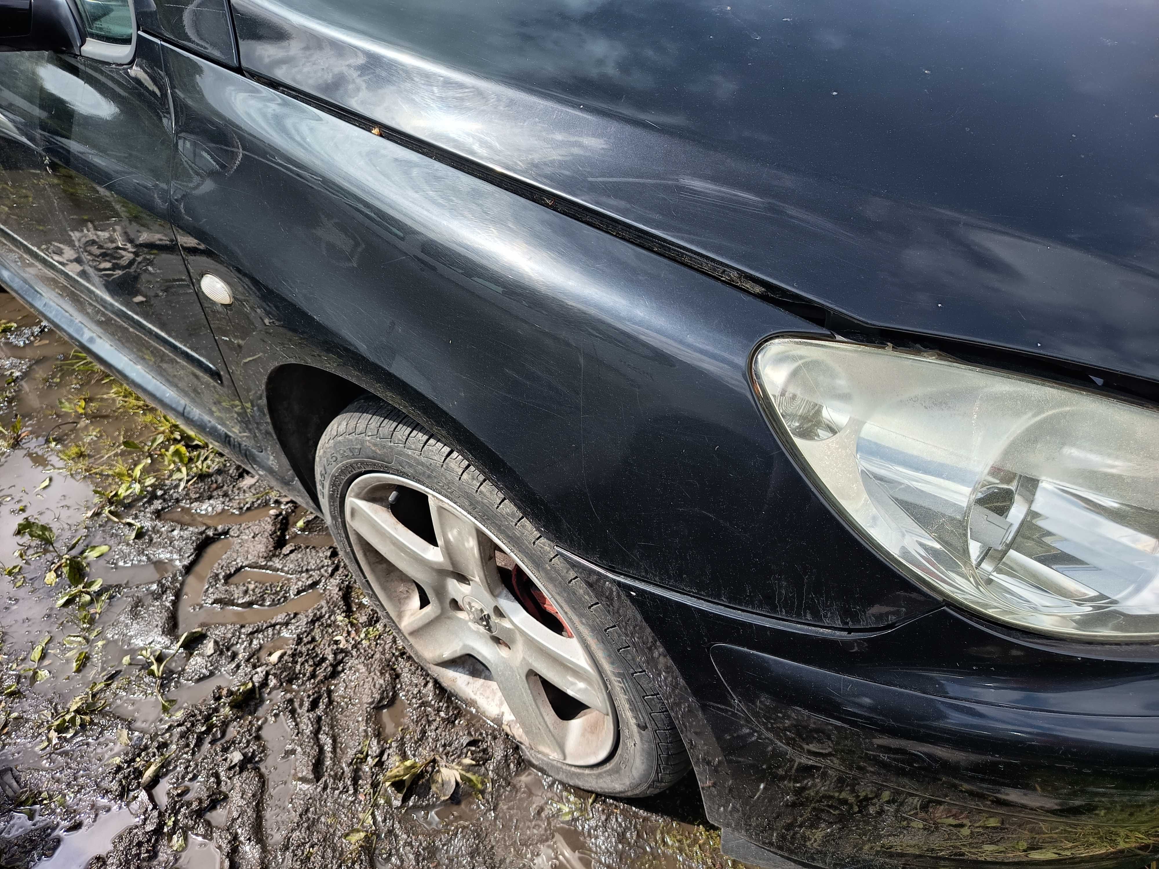 Peugeot 307 CC EXLD błotnik przedni FV transport/dostawa