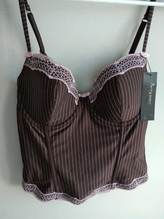 Nowy gorset 80C brązowy Acousma Paris