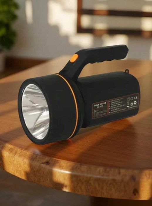 Ліхтарик акумуляторний з powerbank та бічною панеллю