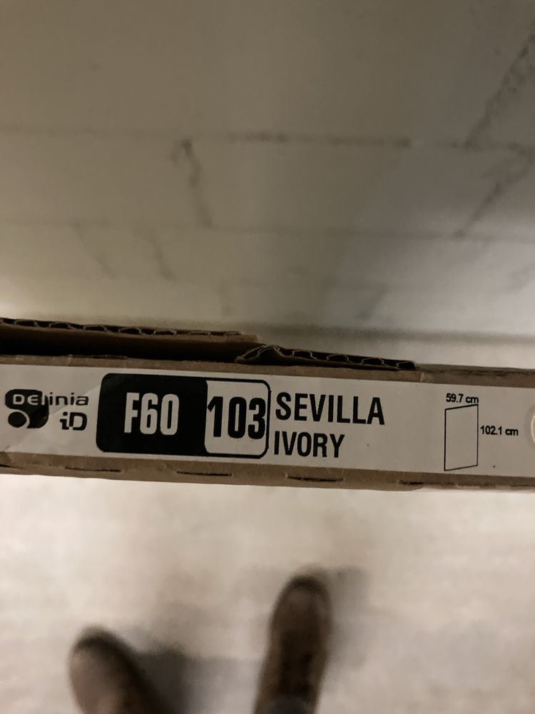 Front kuchenny Delinia iD Sevilla Ivory (kremowy) F60/103