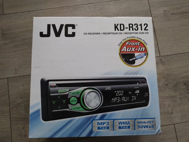 Radio samochodowe JVC MP3 Aux