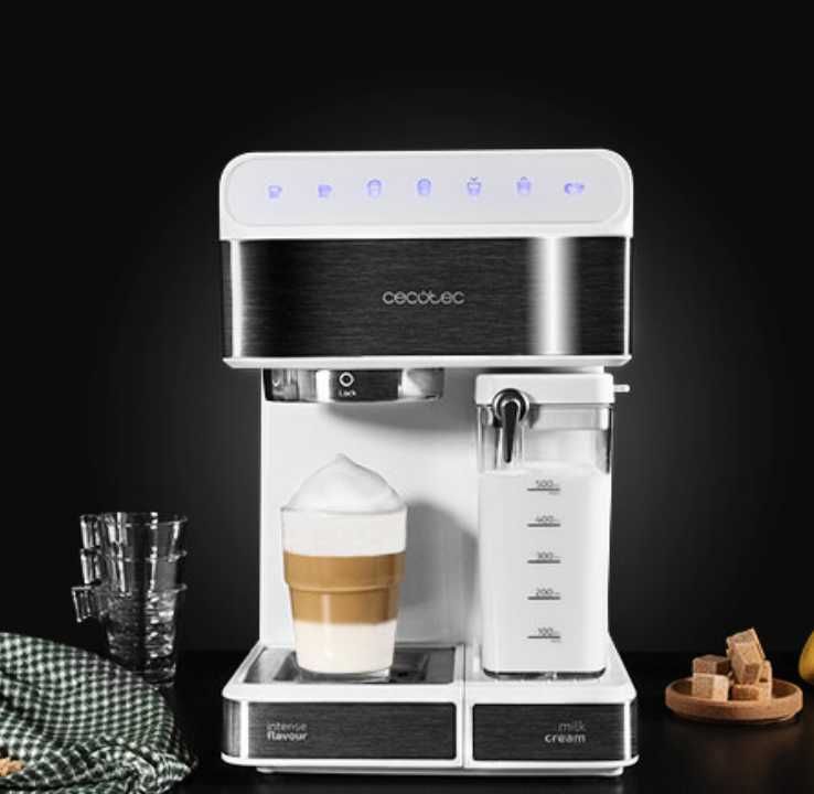 Máquina Café Cecotec Semi-Automática Apenas Com 1 Semana de Uso