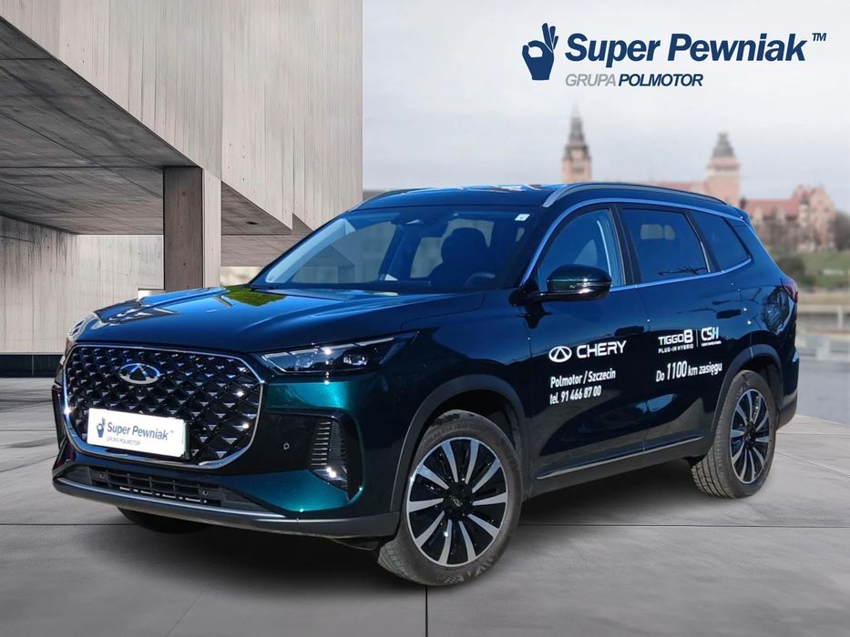 Chery Tiggo 8 PHEV 279KM bezwypadkowy IDEALNY demo dealera