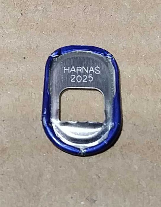 Wygrywająca zawleczka puszki piwa Harnaś 2025 wygrana