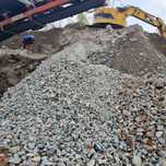 Gruz betonowy kruszony, Przekrusz betonowy