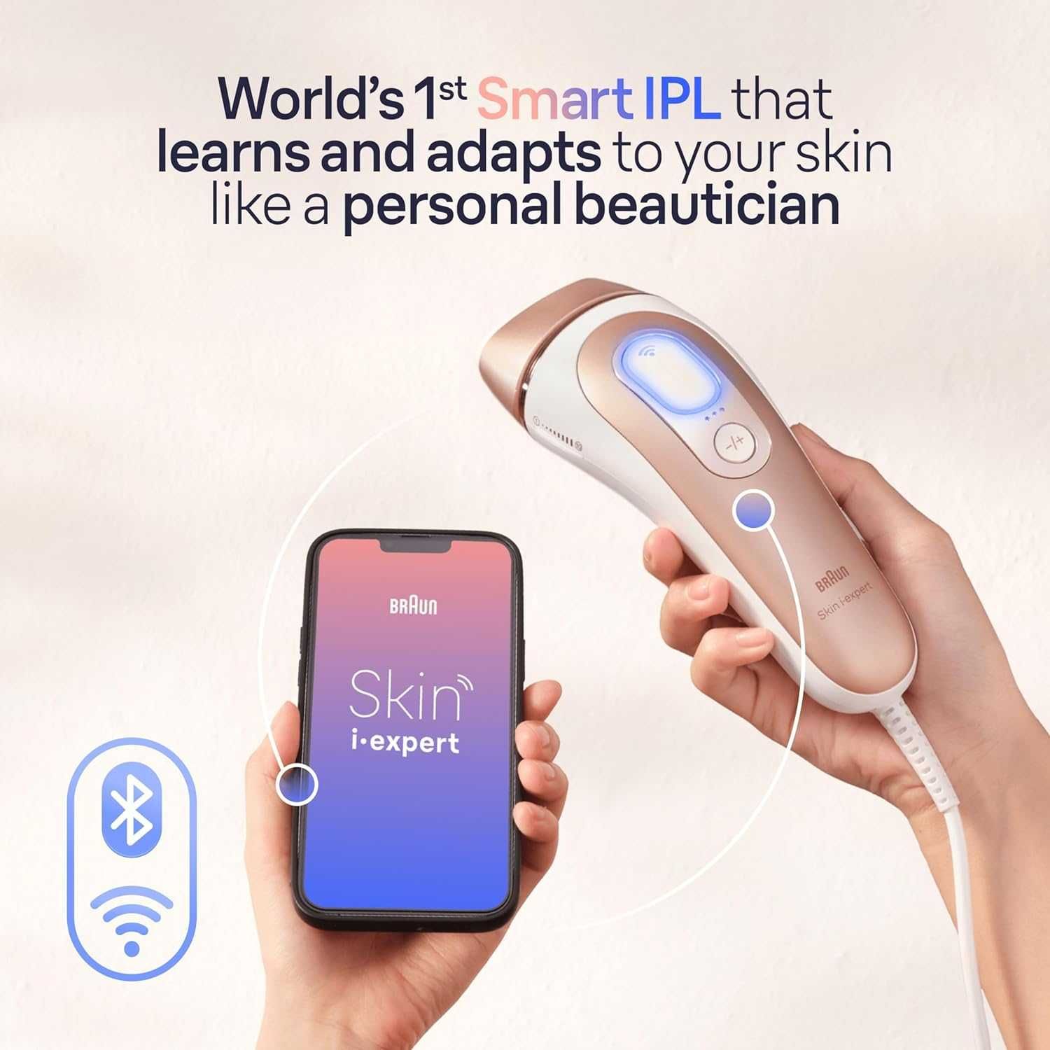 фотоепілятор Braun Smart IPL Skin i·Expert PL7253 нова модель