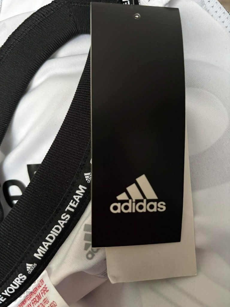 Adidas nowa koszulka t-shirt chłopięcy XL męski M