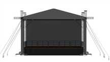 Kompletna scena 10x8m Q30 , Podesty wzmocnione, Siatki, FV na Przelew
