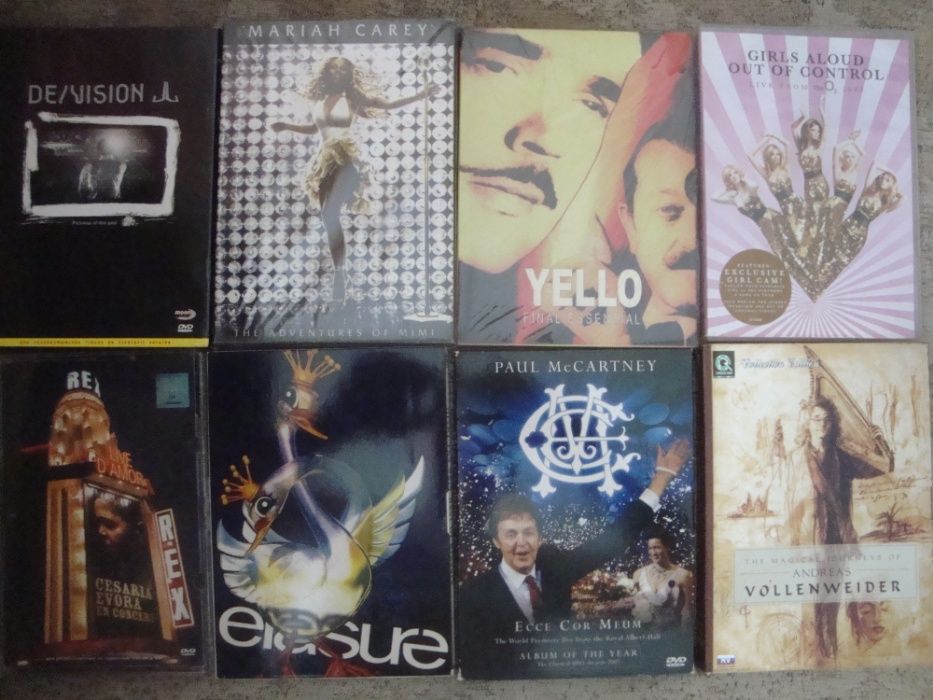 музыка на двд de/vision.yello.erasue.vollenweider 2dvd.anastasia.