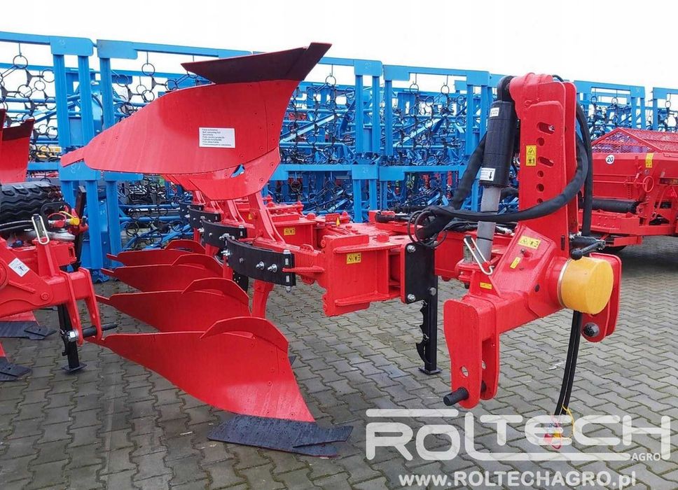 Pług Obrotowy Obracalny AKPIL KM180R 3 4 5 KM180HP Resor Hydraulika