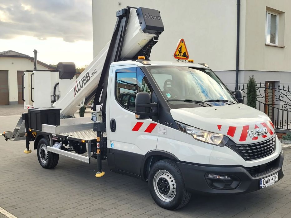 Iveco DAILY 35-140 / FABRYCZNIE NOWY / podnośnik koszowy KLUBB KT20 /