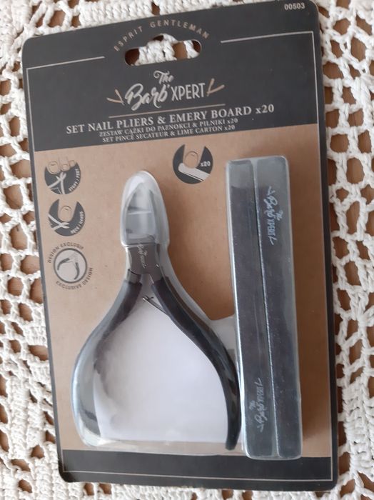 Cążki do paznokci ze stal nierdzewnej