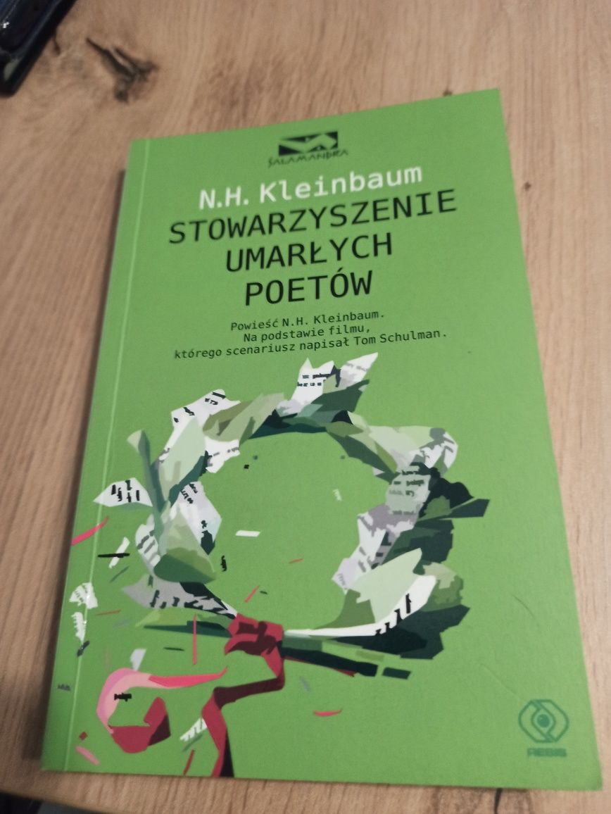 Książka,Stowarzyszenie umarłych poetów.