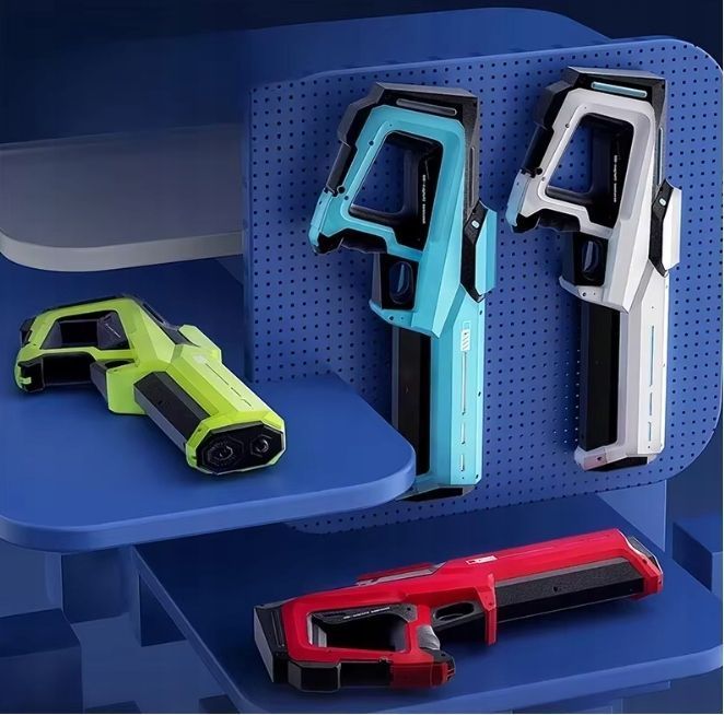 Pistolet na Wodę Elektryczny Automatyczny Wysokociśnieniowy niebieski