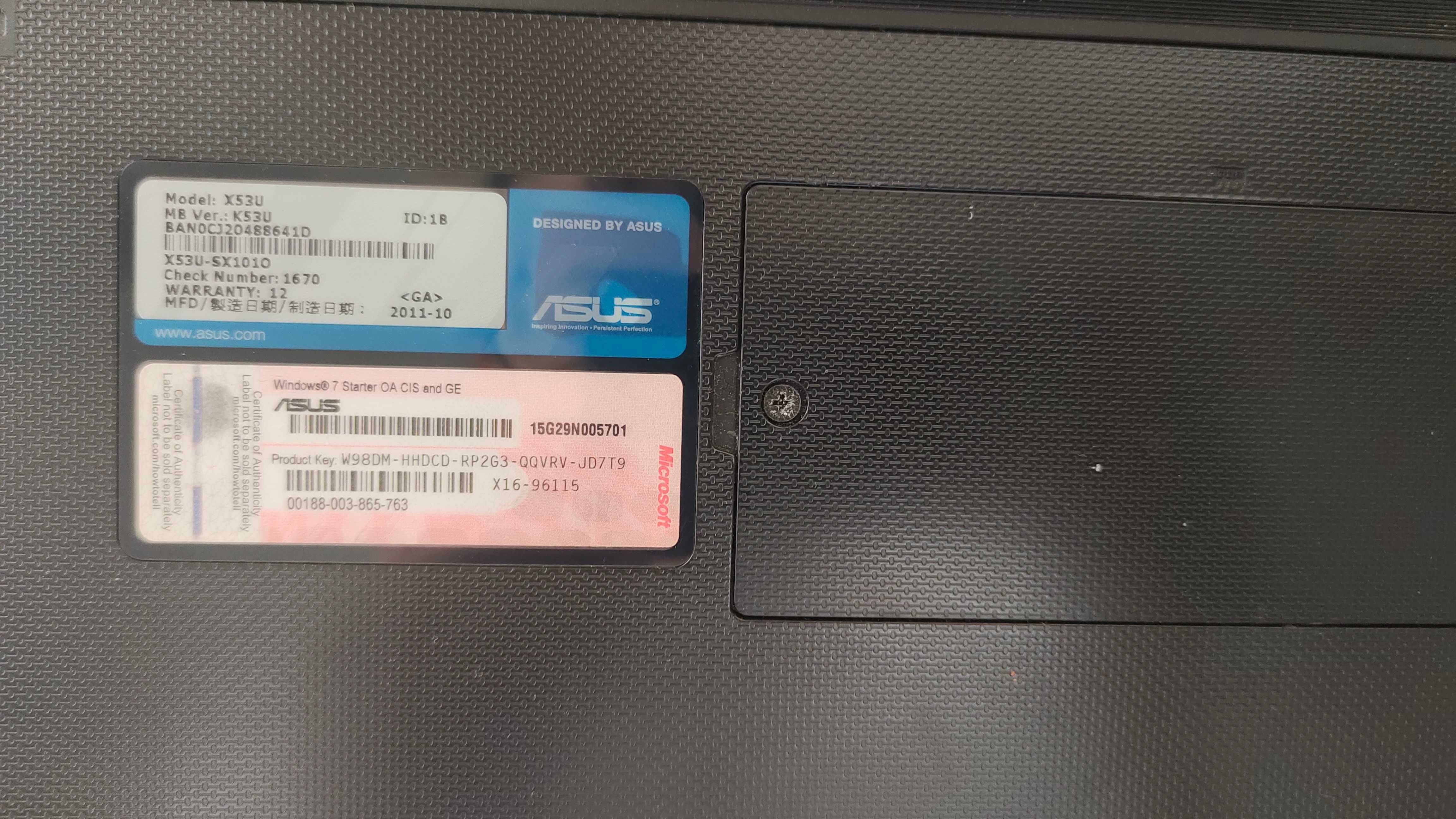 ASUS ноутбук компьютер