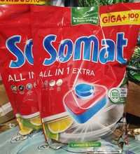 Somat/Kraft/Eden таблетки до посудомийки/ополіскувач