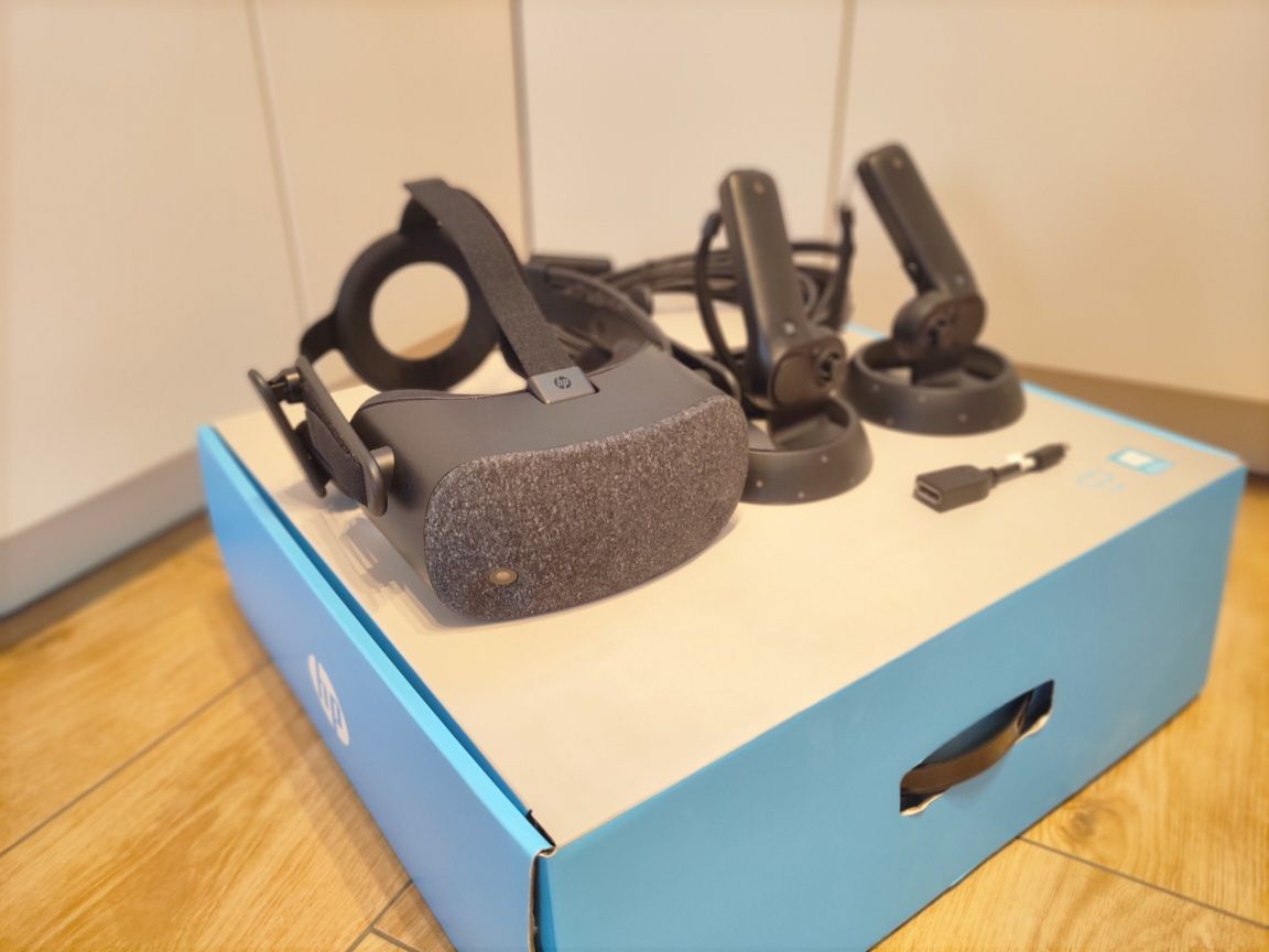 Gogle VR HP Reverb G1 w perfekcyjnym stanie