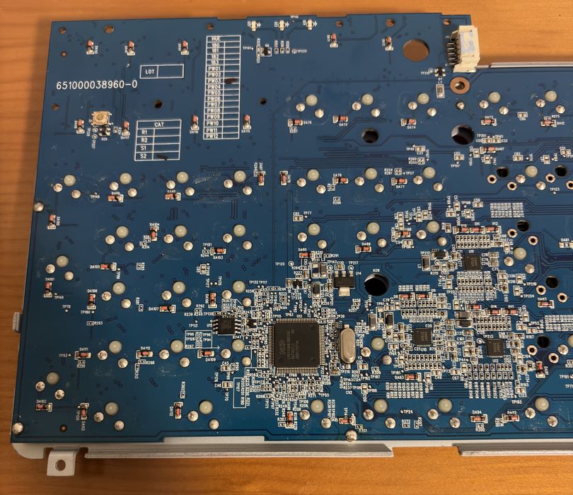 PCB com switches MX-Red
