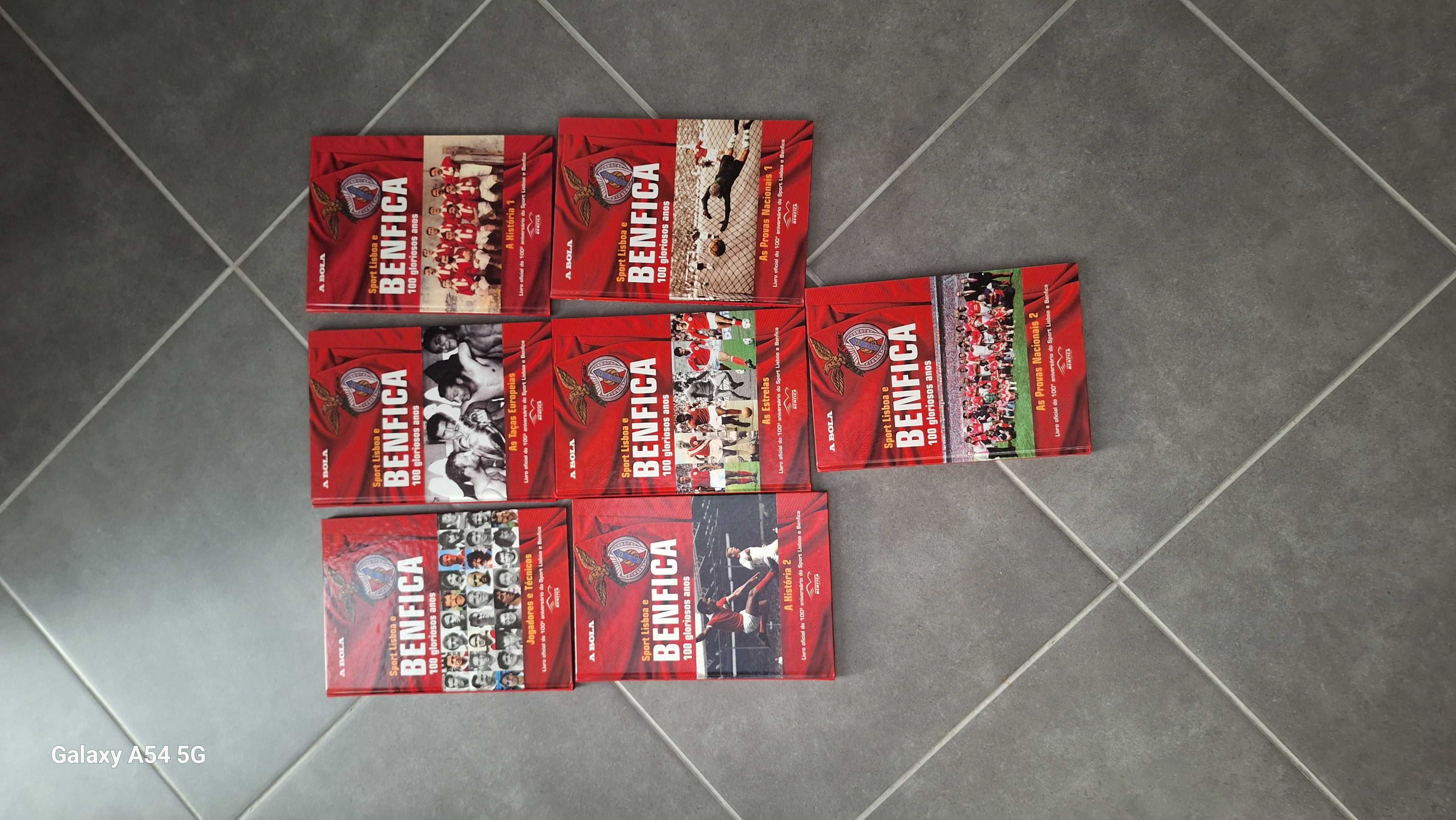 Livros de futebol história do Benfica